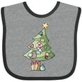 thumbnail image 3 of Inktastic Christmas Tree Boys or Girls Baby Bib, 3 of 4