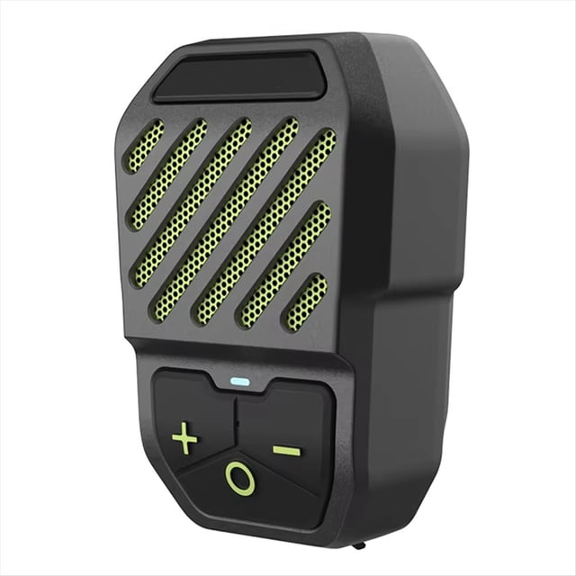 Altavoz Bluetooth de Bolsillo con Clip, Inalámbrico, con Micrófono, de Solapa, para Deportes, Trabajo y Ciclismo, Color Verde.