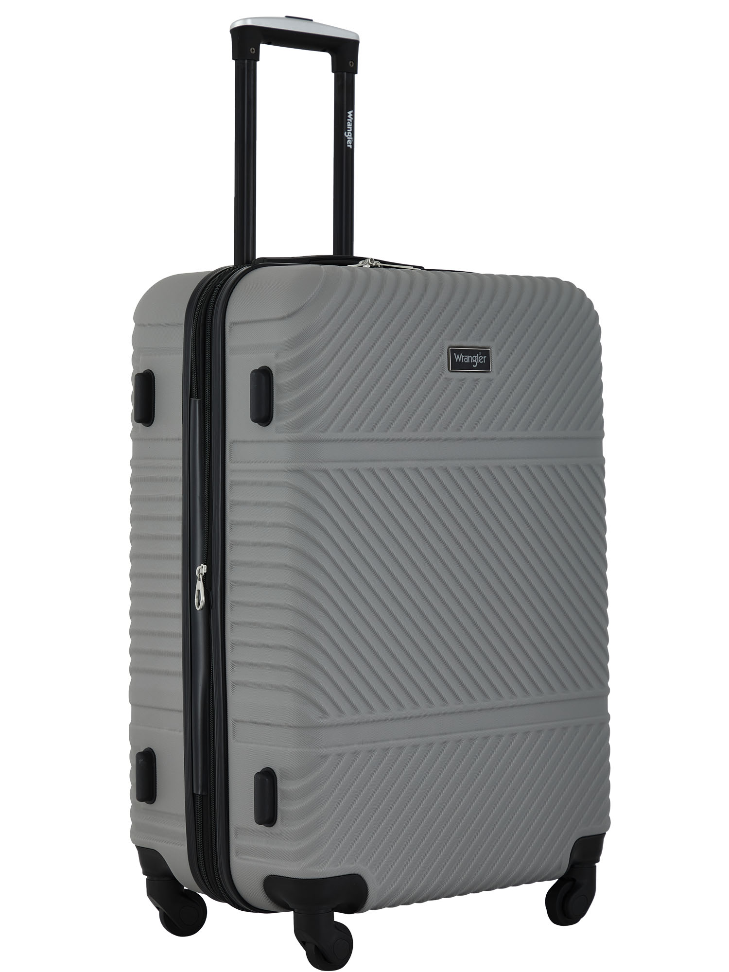 Wrangler 4-Piece Expandable Hardside Spinner Luggage Set photo 6