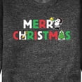 thumbnail image 3 of Peanuts - Merry Christmas Snoopy - Men's Crew Neck Fleece Pullover, 3 of 6