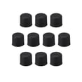 thumbnail image 1 of 10 piezas de conector hembra RCA tapa de enchufe protector negro para DVD amplificador AV a prueba de polvo, 1 of 4