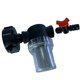 thumbnail image 1 of Adaptador de IBC con filtro, válvula de mariposa PE estándar 40 Accesorios de pantalla de malla Conector de Válvula de bola de agua de jardín para barril IBC Válvula PE 25mm kusrkot Adaptador de tanque, 1 of 4