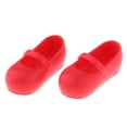 thumbnail image 2 of 1/6 Dolls Shoes Dancing Shoes Cinturón Pisos Sandalias Para Para rojo CUTICAT Zapatos de muñeca de moda de 12 pulgadas, 2 of 8
