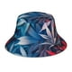 thumbnail image 1 of Balery Red And Blue Leaves Sombreros para el sol para hombre y mujer, sombrero de pescador con UPF 50+, 1 of 6