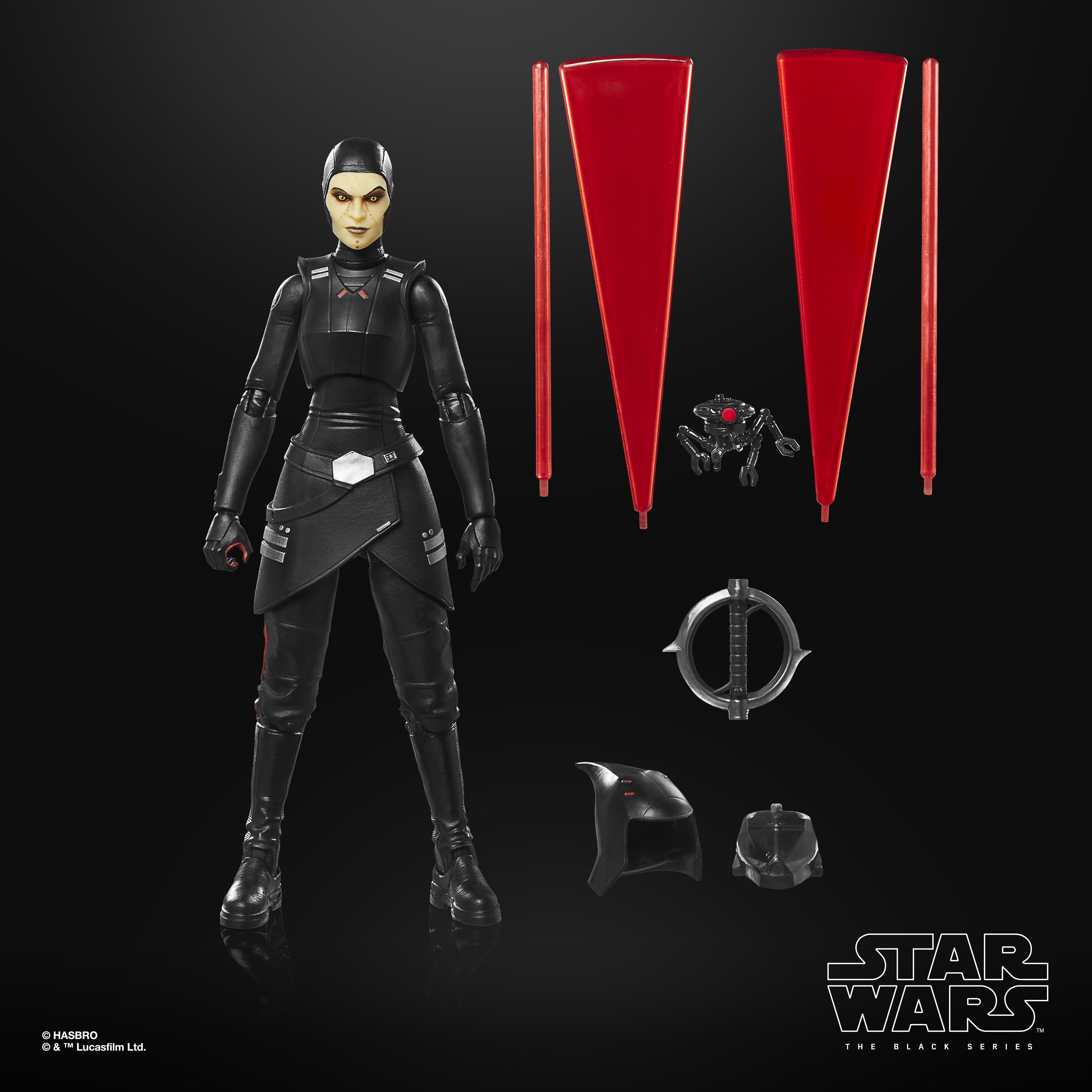 Star Wars Rebels - Black Series - Seventh Sister Inquisitor Action Figure