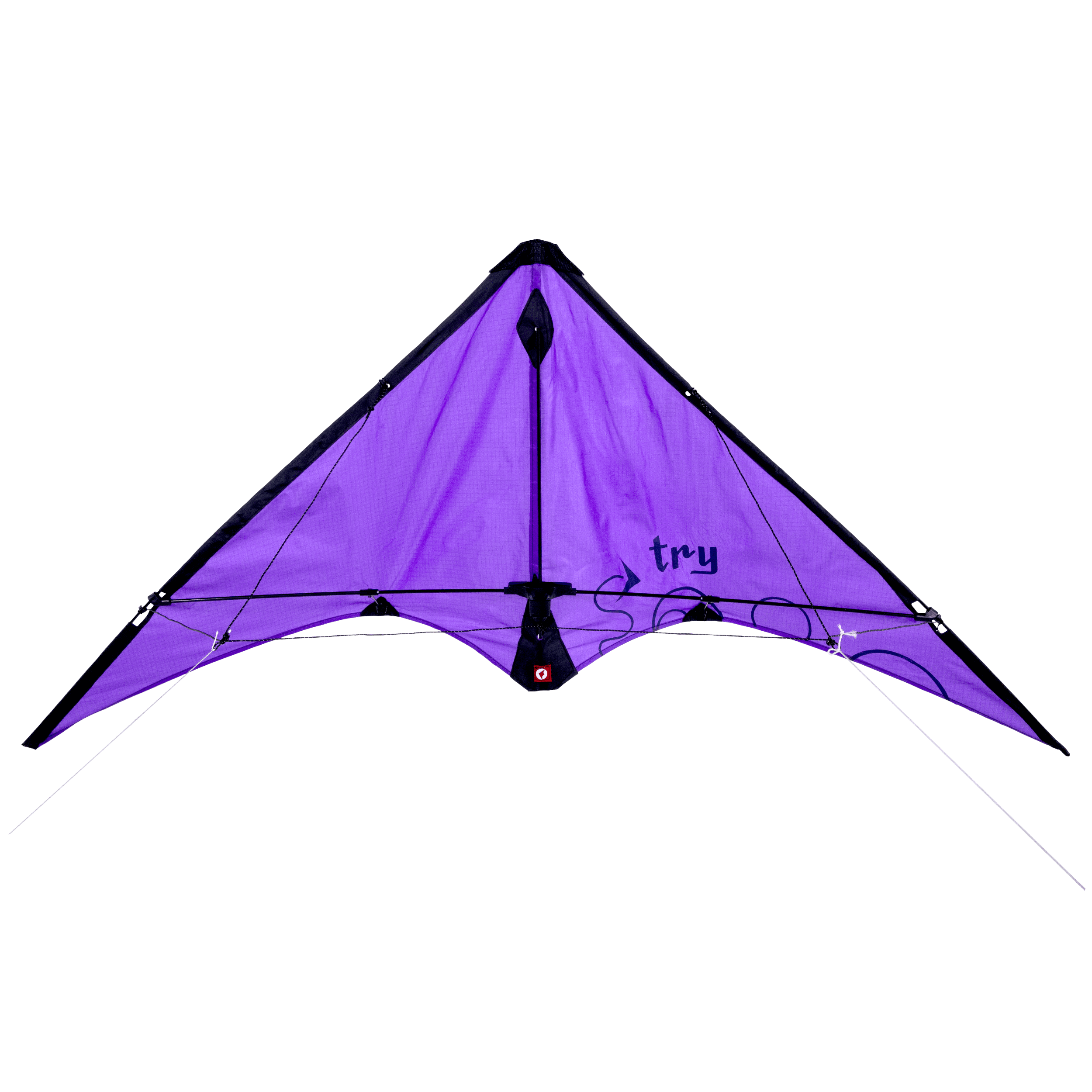 Eolo Toys Kites Ready 2 Fly Purple Pop Up Stunt Kite for Kids Age 8 and Up