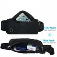 thumbnail image 6 of 1-Pack Waterproof Running Waist Bag with Headphone Jack, Adjustable Sports Fanny Pack for Jogging Hiking Travel, Universal Phone Compatible TIKA, 6 of 6