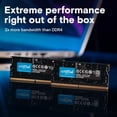 thumbnail image 2 of Memoria: RAM crucial, 32 GB, DDR5, 4800 MHz, CL40, portátil CT32G48C40S5, 2 of 6