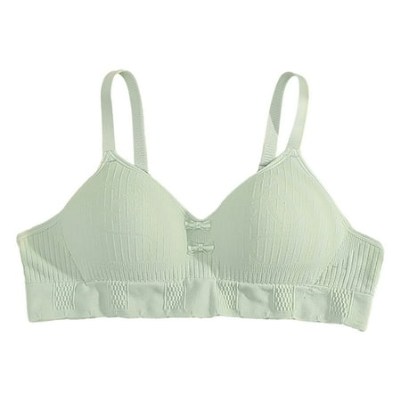 Teenage Girls Sports Bra With Adjustable And Removable Shoulder Strap Training Bra Pack Teenager Clothes Junior Underwear Girls Plain Underwear Smart Knit Kids Underwear Little Girl Panties Size 6