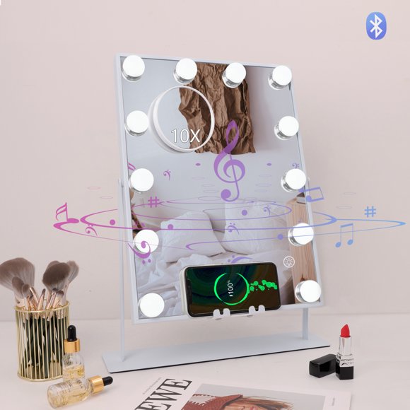 Lighted Vanity Mirror Bluetooth