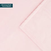 PAVILIA Fleece Blanket Throw | Super Soft, Plush, Luxury Flannel Throw | Lightweight Microfiber Blanket for Sofa Couch Bed