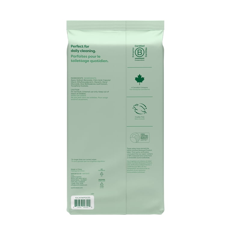 Earth Rated XL Dog Grooming Wipes, Unscented, 50 Count photo 8