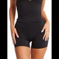 thumbnail image 1 of Pantalones Cortos Deportivos de Yoga de Alta Elasticidad para Mujer - Cintura Alta, Informales, Cómodos y Cómodos Negro L, 1 of 6