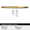 thumbnail image 4 of Amerock Arc 5-1/16 inch Center-to-Center Champagne Bronze Cabinet Pull, 25 Pack, 4 of 4