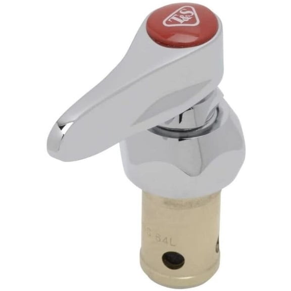 Eterna Cartridge w/Spring Check, Right Hand Hot, Lever Handle, Screw Red Index Button