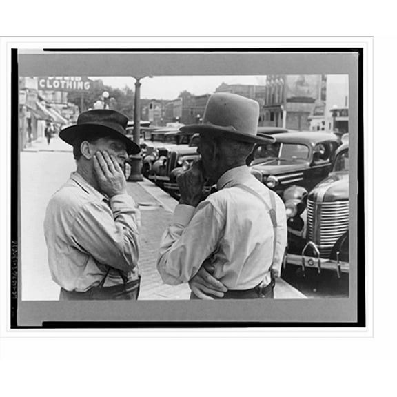 Historic Print, Saturday afternoon in London, Ohio, the main street"", 16" x 20"