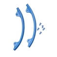 thumbnail image 1 of Housse de Raquette de Badminton 2 Pcs Protecteur de Raquette de Badminton en Forme de U Absorbant les Chocs Performance Améliorée Cadre avant Protection Courbée, 1 of 1