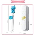 thumbnail image 2 of 2 Pcs Training Chopsticks for Beginners Seniors Children Chinese Chopsticks（Blue）, 2 of 5