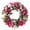 1pc, variant on Artificial Tulip Wreath 15.7 inch, Multicolor Flowers Wreath for Front Door Decor, Christmas Wreath for Outside Indoor Wall Window (Diameter 15.7inch)