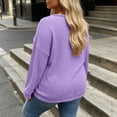 thumbnail image 6 of Enjoytime Plus Size Tops for Women Trendy Knit V-Neck Long Sleeve Shirts Loose Casual Fashion Fall Clothes 2026, 6 of 6