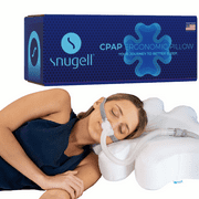 Snugell Memory Foam CPAP Pillow for Side Sleepers Clover Shape 4 Heights