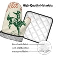 thumbnail image 4 of Vsdgher West Cowboys Oven Mitts and Pot Holders 2 pcs Set,High Heat Resistant Kitchen Oven Glove for Baking and Cooking, 4 of 7