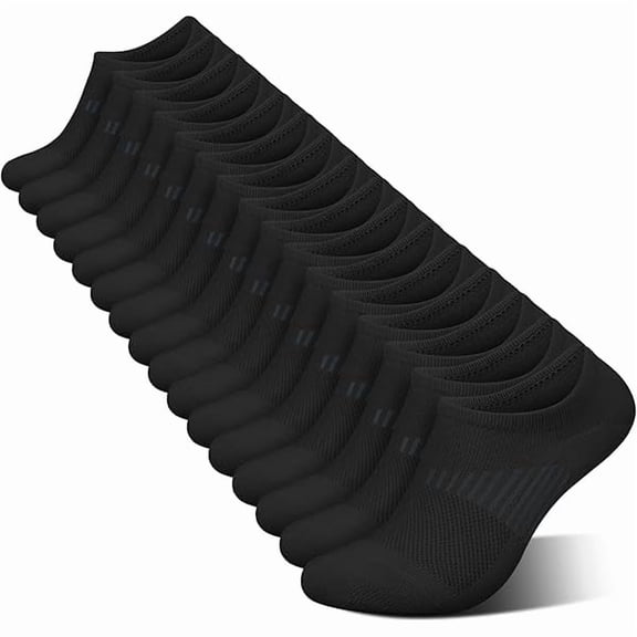 Eryueer No Show Socks Womens 8 Pairs, Ankle Non Slip Low Short Invisible Thin Liner Socks