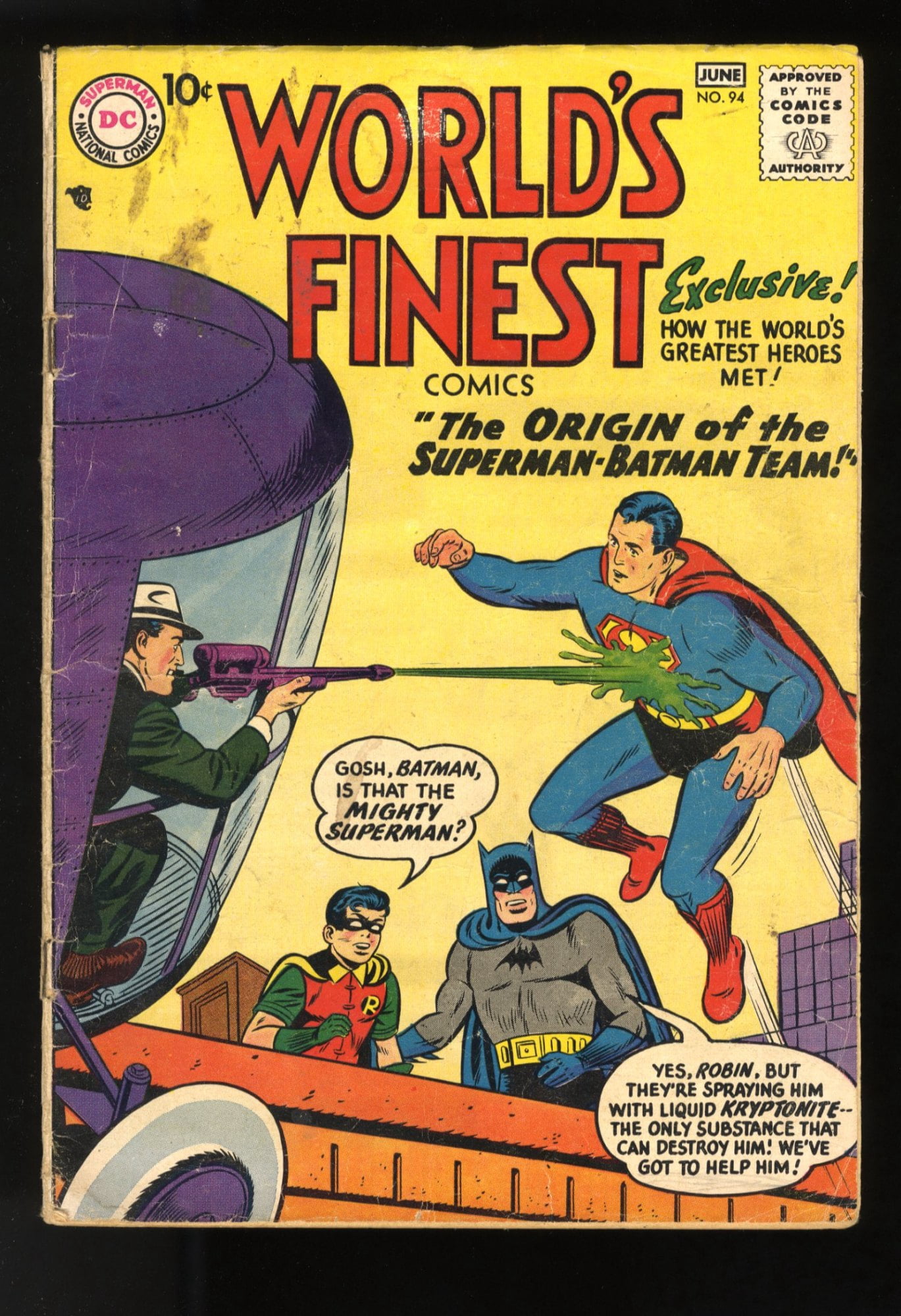 Cover of World's Finest Comics #94