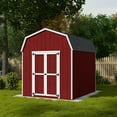 thumbnail image 3 of Little Cottage Co. 8x10 Value Gambrel Barn with 6 ft. Sidewalls, Outdoor Wood Storage Shed Do-It-Yourself Precut Kit, 3 of 13