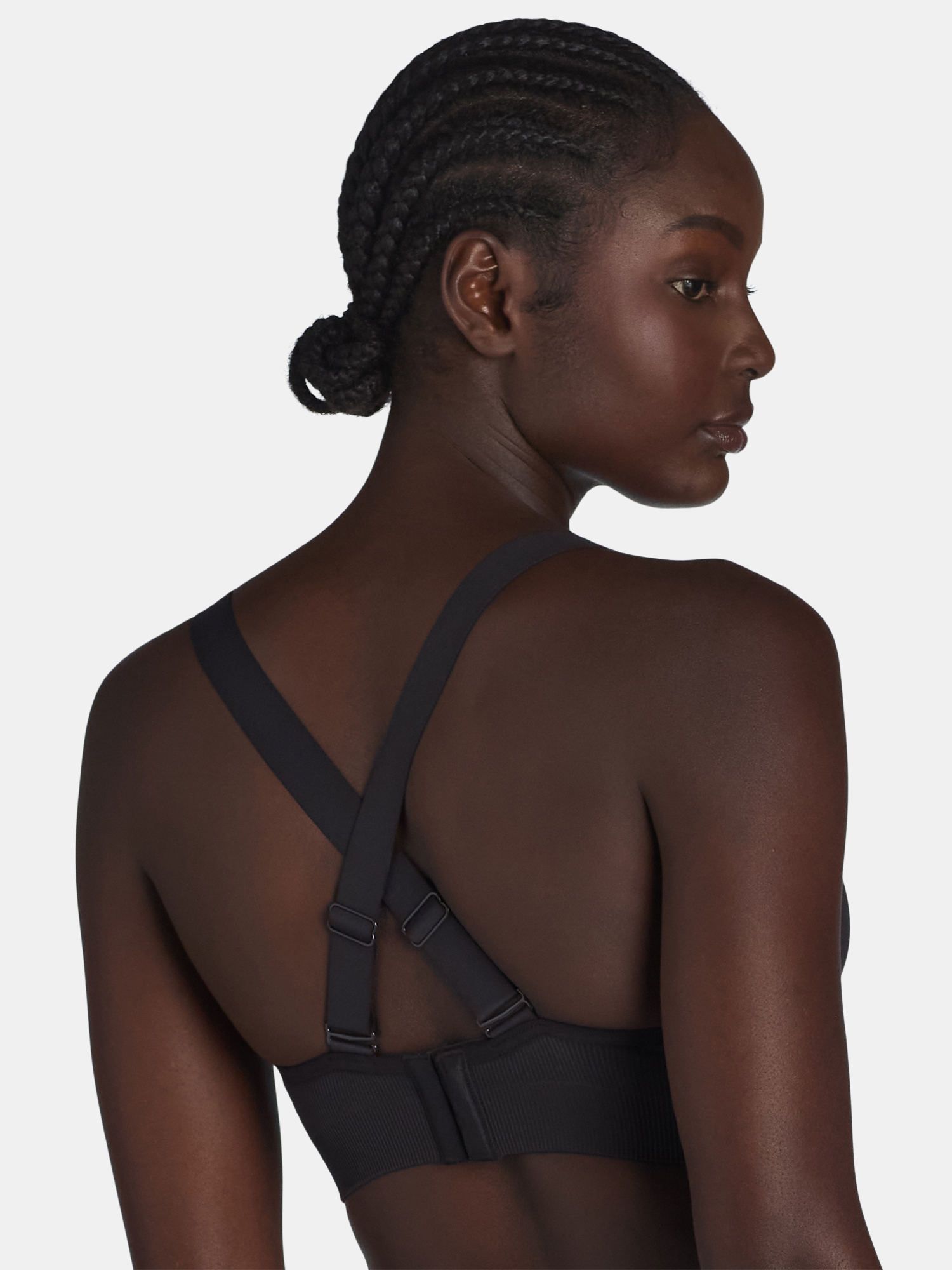 Avia Women's Seamless Rib Plunge Sports Bra, Low Support photo 2