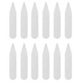 thumbnail image 1 of 300 Pcs Plastic Collar Stays for Men's Shirts, Adjustable Collar Holder Inserts for Dress Shirts Collar Strip Stays, 1 of 3