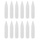 thumbnail image 1 of 300 Pcs Plastic Collar Stays for Men's Shirts, Adjustable Collar Holder Inserts for Dress Shirts Collar Strip Stays, 1 of 3