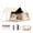 Khaki(Vinyl record), variant on 4 Person Inflatable Camping Tent, Easy Setup Blow Up with Hand Pump, Mesh Windows & Canopy Included for Easy Taking, Waterproof & Breathable 4 Season Glamping Tent for Outdoor Camping, Black