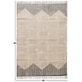 thumbnail image 2 of Casavani Indian Natural Cotton Rug Brown floor Kilim Garden Area Carpet 6x6 Feet, 2 of 5