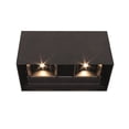 thumbnail image 4 of Arbotante Pared Interior Exterior Cubo Negro LED30 Maxxi Maxxi MX-AR2213/N/2/LED30, 4 of 7