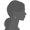 thumbnail image 2 of Mystigrey Cesaria 18K Gold Plated Hook Earrings for Women, 2 of 5