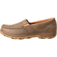 thumbnail image 2 of Women's Twisted X WXC0004 CellStretch Casual Slip On Driving Moc Bomber Full Grain Leather 5.5 W, 2 of 4