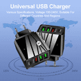 thumbnail image 2 of Cargador de teléfono móvil QC3.0 con cabezal de carga USB, adaptador rápido universal multifunción, protocolo PD, 2 of 4