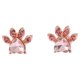 thumbnail image 2 of Minnieouse Pendiente de pata de gato Exquisitos pendientes de circón Pendientes de gatos a prueba de herrumbre Resistente al desgaste Lindo y Ropa, zapatos y accesorios Miscelánea, 2 of 6