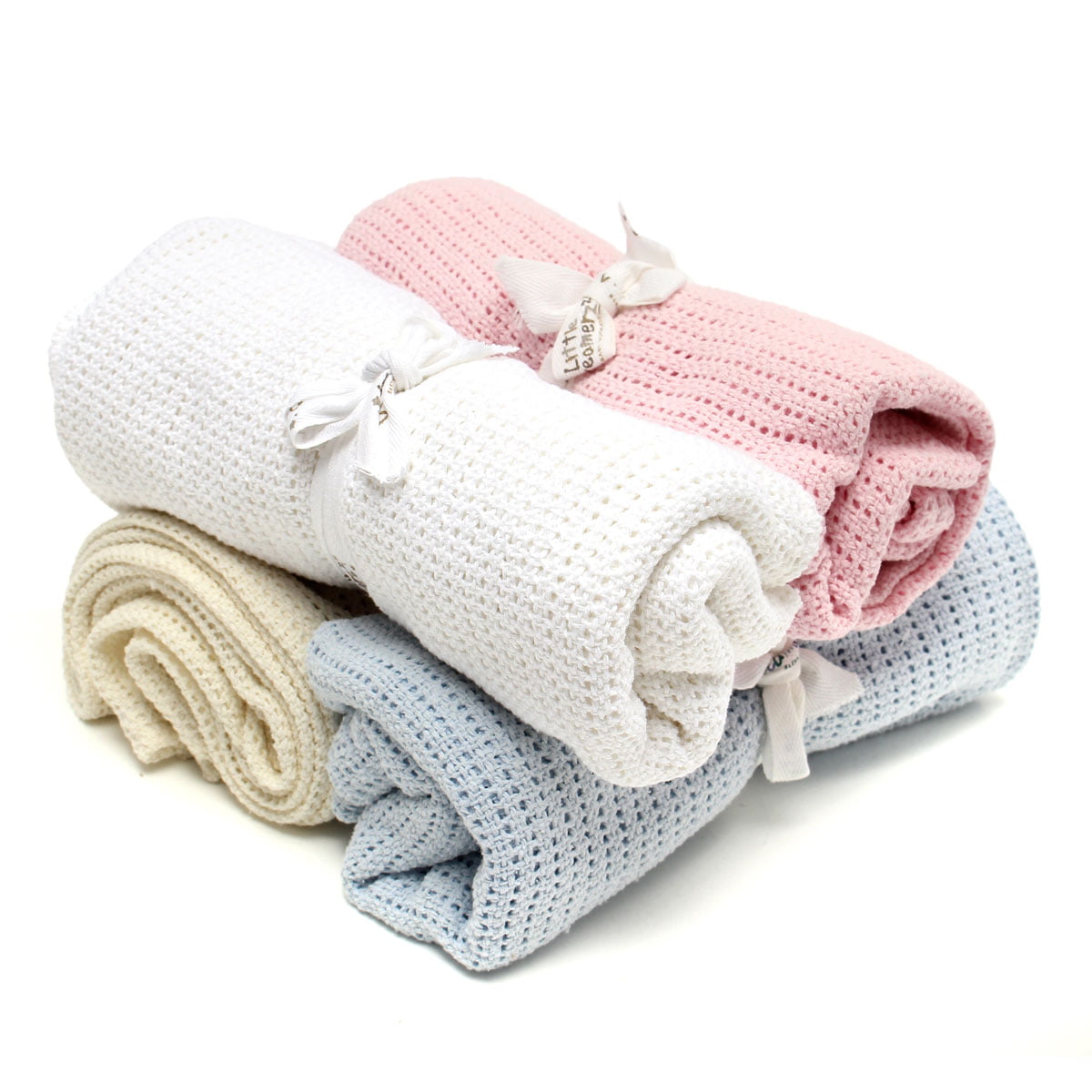 2 x Baby Pram/Crib/ Moses Basket Flat Sheet 100% Cotton Pink