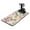 White-577, variant on Bloom and Blossom Coffee Bar Mat, Absorbent Vintage Dish Drying Pad, Botanical Kitchen Counter Protector