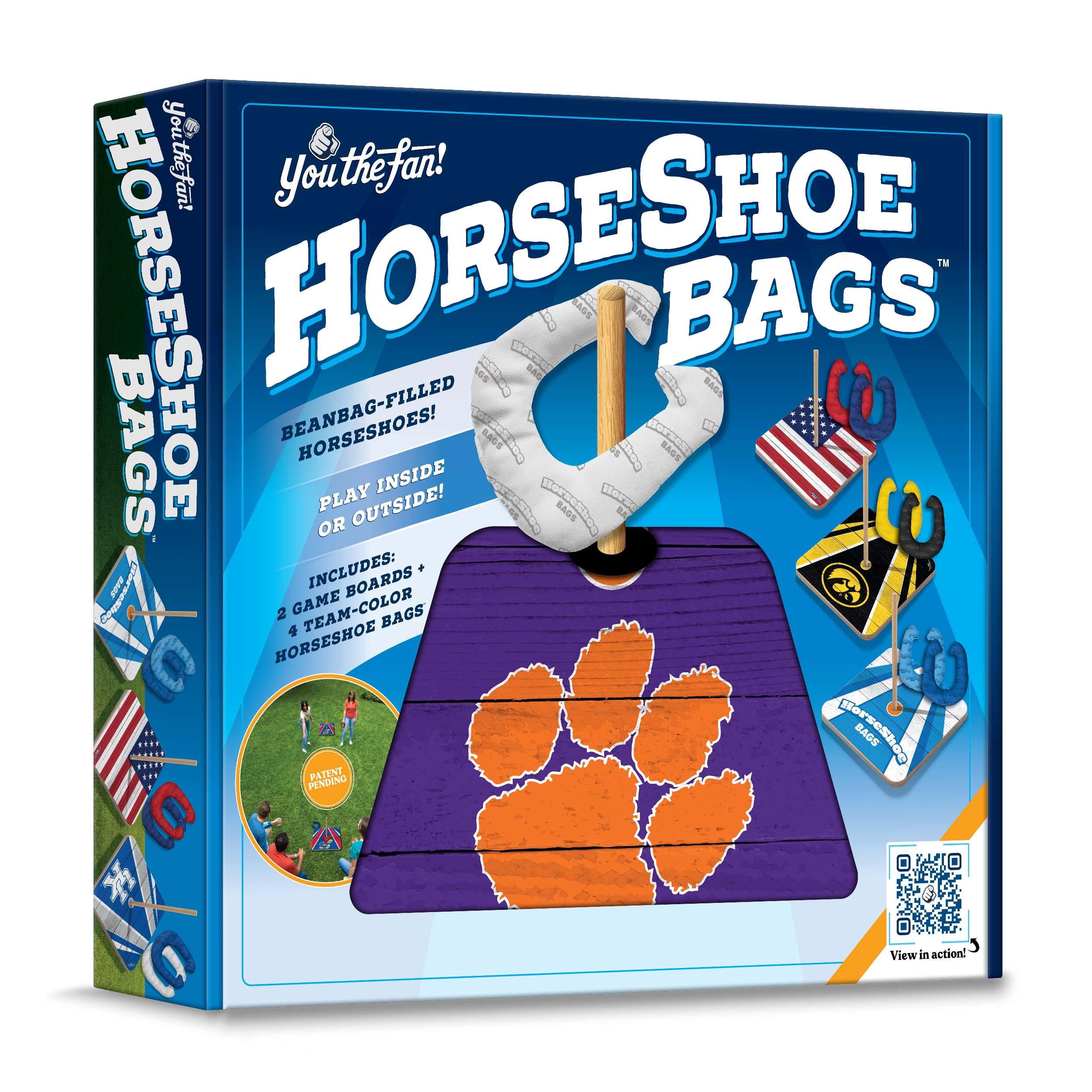 YouTheFan NCAA Clemson Tigers HorseShoe Bags