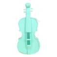 thumbnail image 2 of Guitar Silicone Pencil Case Silicone Cosmetic Bag Pencil Bag Multifunctional Pencil Case Aesthetic Zipper Storage Bag Violin Pencil Case Guitar Creative Pen Box Green, 2 of 5
