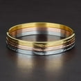 thumbnail image 5 of Titanium Steel Bracelet Cuff Bangle Angel Wing Wristband for Women, 5 of 6