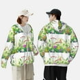 thumbnail image 4 of Kdxio Plants and Insects Print Women Men Sun Protection UPF 50+ Jackets Zip Up Long Sleeve Hoodie Hiking Lightweight with Pockets, 4 of 7