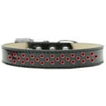 thumbnail image 5 of Dog, Puppy  Pet Ice Cream Collar, "Red Crystal Rimsets Sprinkles", 5 of 9