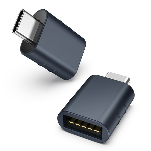 Adaptador USB C a USB Syntech para iPhone MacBook, paquete de 2
