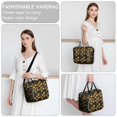 thumbnail image 6 of OBREWU Black Sunflower Womens Lunch Box for Work,Insulated Large Black Sunflower Lunch Bag for Women,Loncheras Para Mujer,Leakproof Adult Lunch Bag for Work,Beach,Travel,Picnic,Camping, 6 of 7
