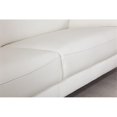 thumbnail image 4 of Titan Furnishings Modern Genuine Italian Leather Sectional in White, 4 of 18
