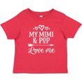 thumbnail image 3 of Inktastic Mimi and Pop Love Me Granddaughter Valentine Girls Baby T-Shirt, 3 of 5